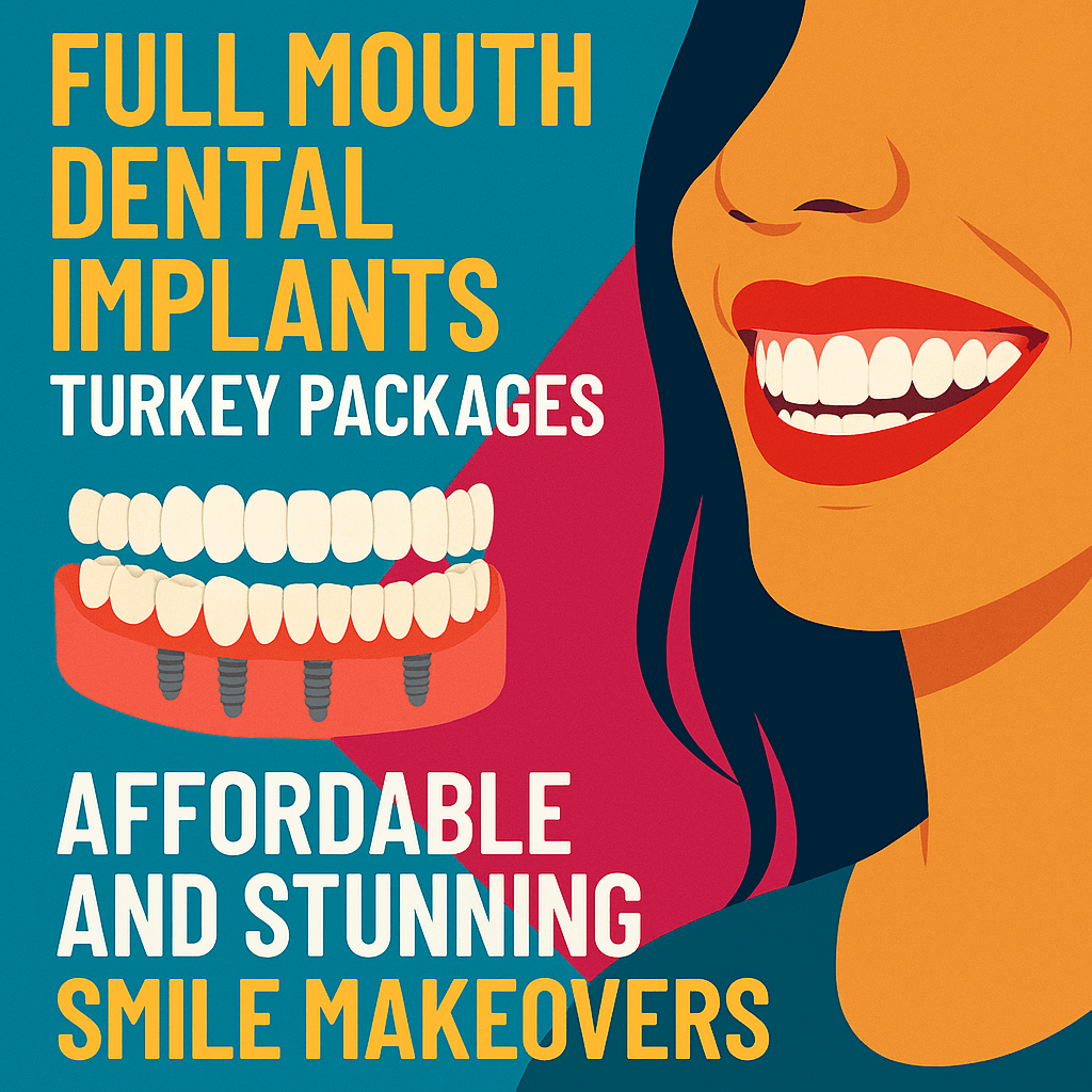 full mouth dental implants turkey teeth packages